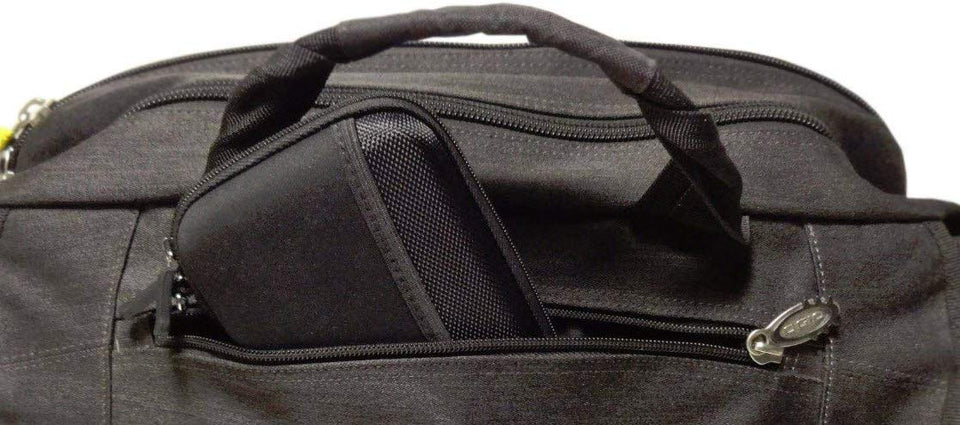 Cheelom Organizador Portátil, Bolsa para Accesorios Electrónicos, para Viajes, Impermeable, Funda Portable para Discos Duros, Cables USB, Auriculares, Móviles, Cargadores, Accesorios Digitales. -Negro