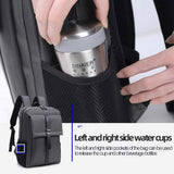 EUATEO Mochila para computadora de la Universidad 2019 de 16 Pulgadas, Trabajo, Estudio, Viaje, Exterior, Mochila Impermeable para Hombres y Mujeres (Gray)