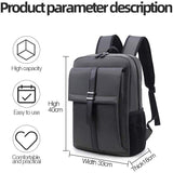 EUATEO Mochila para computadora de la Universidad 2019 de 16 Pulgadas, Trabajo, Estudio, Viaje, Exterior, Mochila Impermeable para Hombres y Mujeres (Gray)