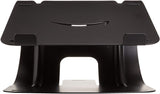 Amazon Basics Base de Aluminio para computadora portátil, Negro