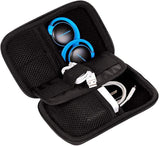 Cheelom Organizador Portátil, Bolsa para Accesorios Electrónicos, para Viajes, Impermeable, Funda Portable para Discos Duros, Cables USB, Auriculares, Móviles, Cargadores, Accesorios Digitales. -Negro