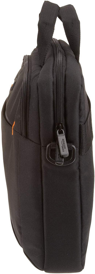 AmazonBasics Maletín para computadora portátil y tablet (hasta 14.1")