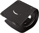 Amazon Basics Base de Aluminio para computadora portátil, Negro