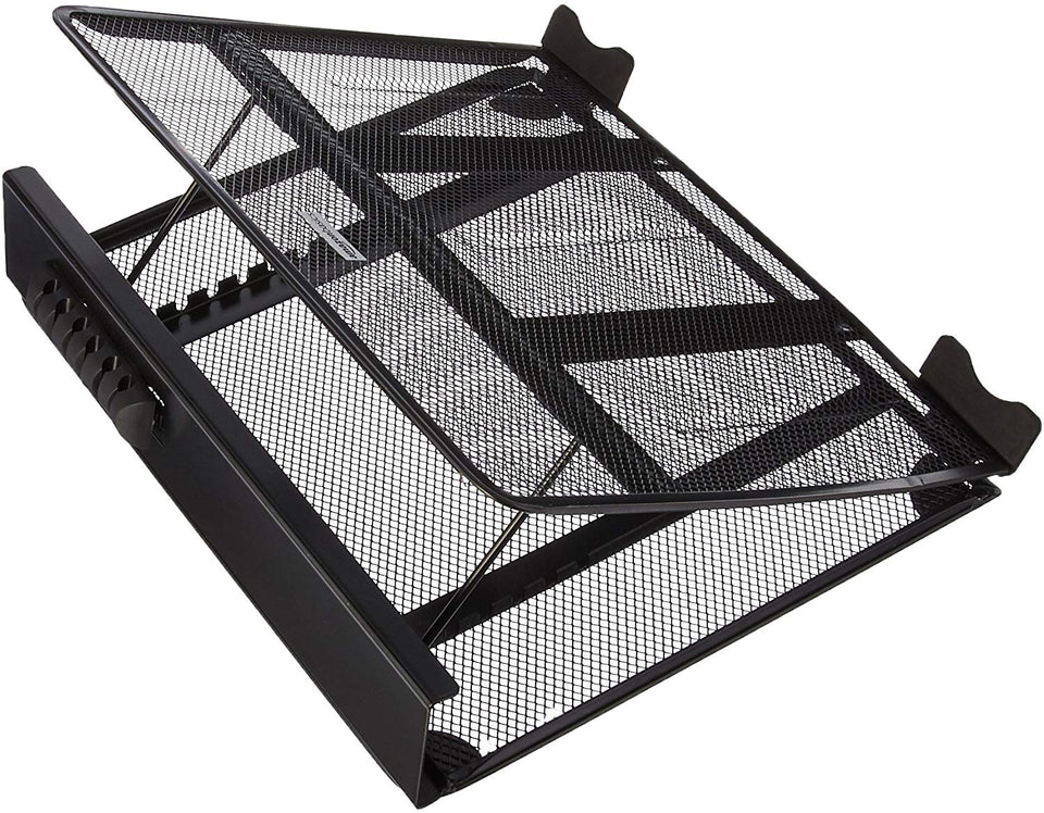 Amazon Basics Soporte ventilado y Ajustable para Laptop