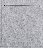 Amazon Basics Funda para portátil de 13", Fieltro, Gris Claro