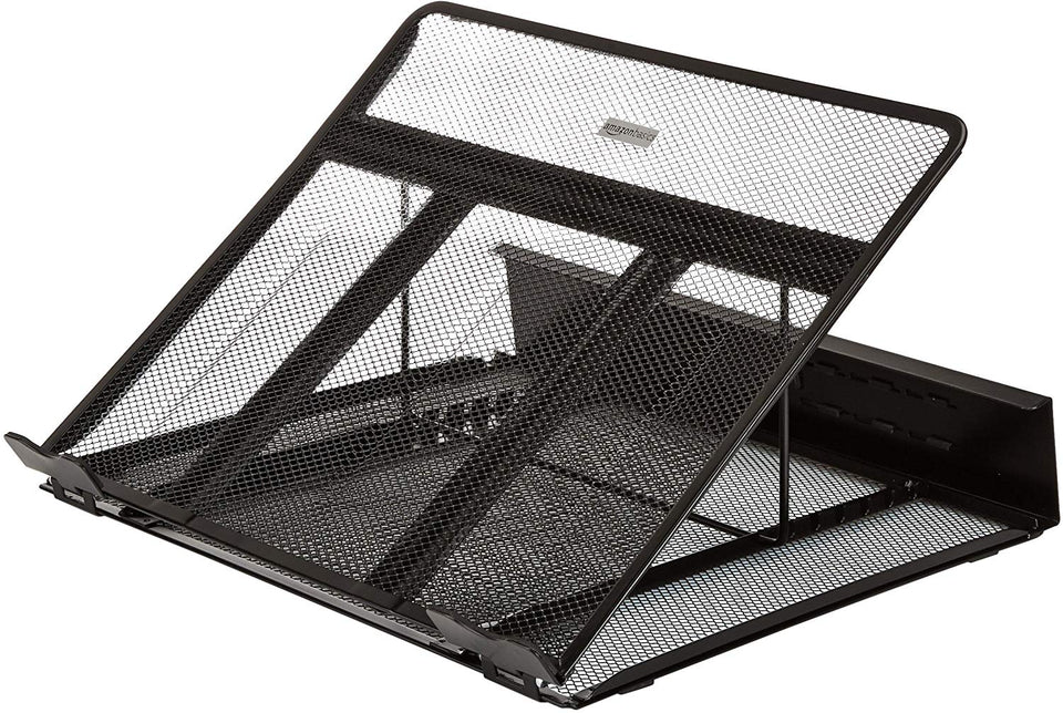 Amazon Basics Soporte ventilado y Ajustable para Laptop